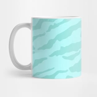 Blue Tiger Pattern Mug